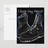 ブーツ ポストカード (正面/裏面)