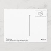 ブーツ ポストカード (裏面)