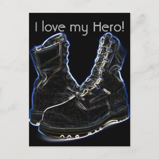 ブーツ ポストカード (正面)