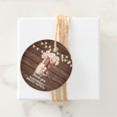 ブーツ ラスティック カウガール ブライダルシャワー サンクス フェイバータグ (インサイチュ)