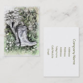 ブーツ 名刺 (正面/裏面)