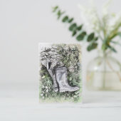 ブーツ 名刺 (スタンド正面)