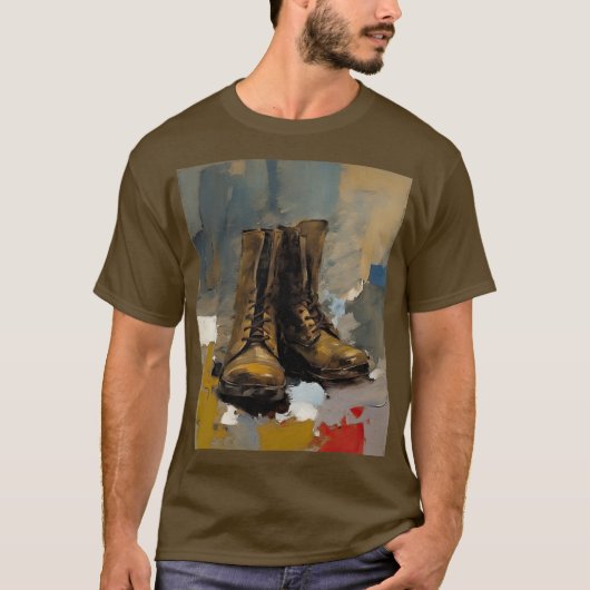 ブーツ Tシャツ (正面)