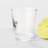 ブーツ'nディスコきらきら光るバチェロレッテティール（緑がかった色）ID925 ショットグラス (右)