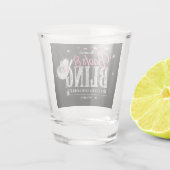 ブーツ'nディスコきらきら光るバチェロレッテピンク/ブラックID925 ショットグラス (裏面)