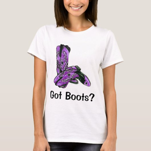 ブーツT得シャツ、アン・チャールズ Tシャツ (正面)