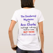 ブーツT得シャツ、アン・チャールズ Tシャツ (裏面)
