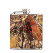 ブーティハンターオン秋迷彩柄 フラスク (正面)
