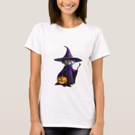 ブーティフルデザイン: ハロウィンTシャツの魔法 Tシャツ