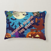 "ブーティフルハロウィーンレスト"アクセント枕 アクセントクッション (裏面)