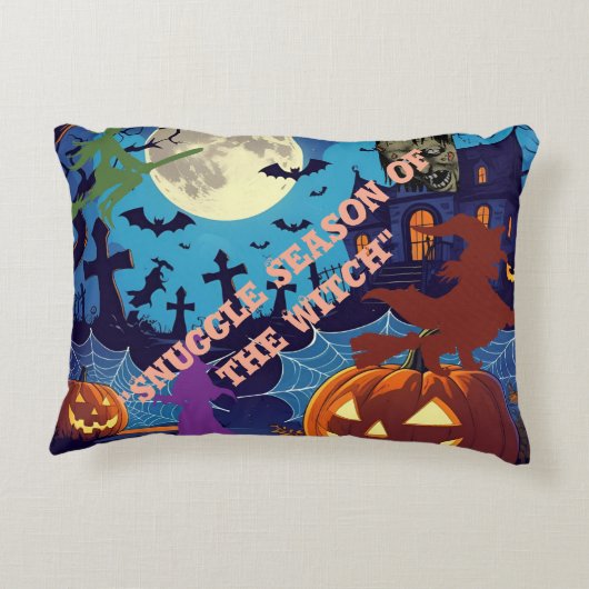 "ブーティフルハロウィーンレスト"アクセント枕 アクセントクッション (裏面)