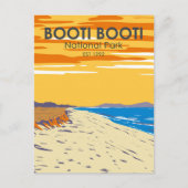 ブーティブーティナショナルパークオーストラリアヴィンテージ ポストカード (正面)