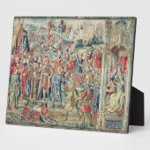 『ブーティー』のタペストリー、ダビデとバッシェ』 フォトプラーク (側面)