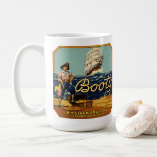 ブーティ ヴィンテージシトラスラベル コーヒーマグカップ
