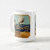 ブーティ | ヴィンテージシトラスラベル コーヒーマグカップ (正面左)