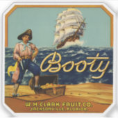 ブーティ | ヴィンテージシトラスラベル シール (正面)