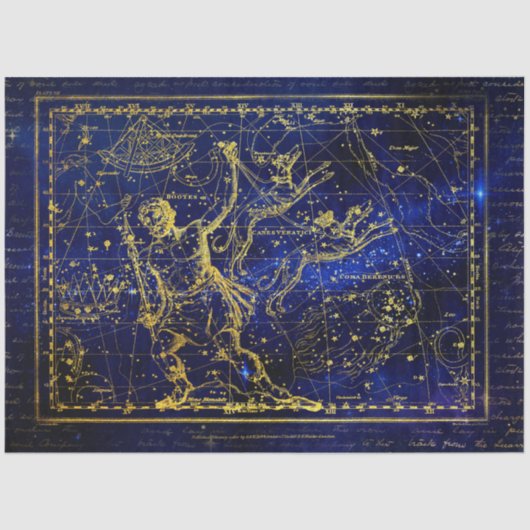 ブーテス星座ティッシュペーパー 薄葉紙 (正面)