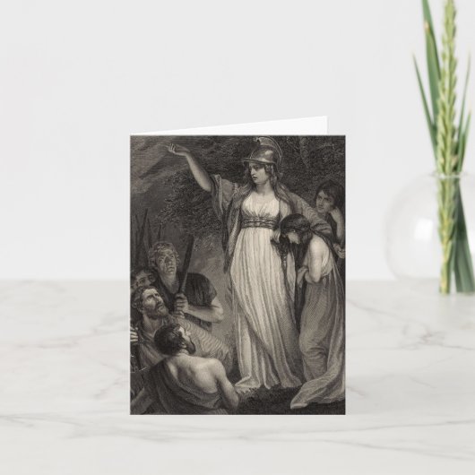 ブーディカ、イケニ族の女王 カード (正面)