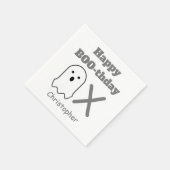 ブーデイ幽霊 スタンダードカクテルナプキン (角)