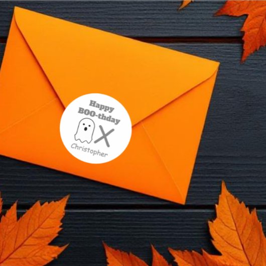 ブーデイ幽霊 ラウンドシール