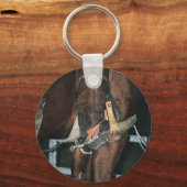 ブートとスパー キーホルダー (正面)