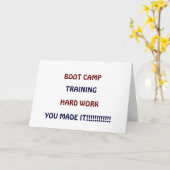 ブートキャンプを作った！!!! カード (黄色い花)