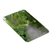 ブートスコットランド島の森を抜ける歩道 マグネット (右側)