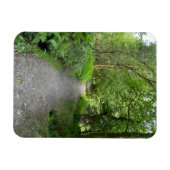 ブートスコットランド島の森を抜ける歩道 マグネット (横)