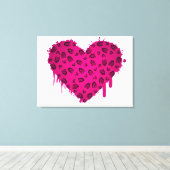 ブートストムハート キャンバスプリント (インサイチュ (ウッドフロア))