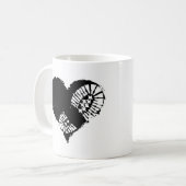 ブートストムハート コーヒーマグカップ (正面左)