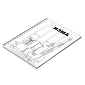 ブートセルビア語キリル ノートブック (左側)