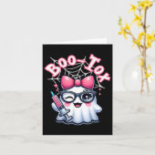 ブートックスナースインジェクターハロウィンフィラーボトックスディップ カード (黄色い花)