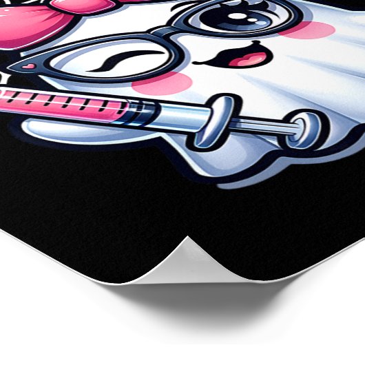 ブートックスナースインジェクターハロウィンフィラーボトックスディップ ポスター (角)