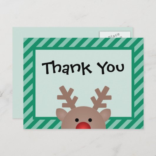 ブートナカイの休日を覗く ポストカード (正面/裏面)