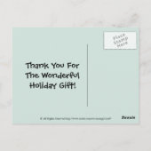 ブートナカイの休日を覗く ポストカード (裏面)