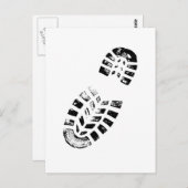 ブートプリント ポストカード (正面/裏面)