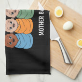 ブートベビーマザーベビーナースハロウィーン キッチンタオル (四つ折り)