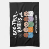 ブートベビーマザーベビーナースハロウィーン キッチンタオル (縦)