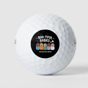 ブートベビーマザーベビーナースハロウィーン ゴルフボール