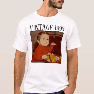ブートレグ ビンテージ お誕生日おめでとう 写真 ファミリー 2W2 Tシャツ