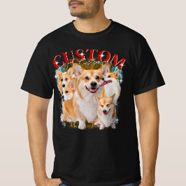 ブートレグ ビンテージ ペット 犬 猫 1BK1 Tシャツ