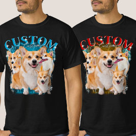 ブートレグ ビンテージ ペット 犬 猫 1BK2 Tシャツ