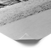 ブートレッグ酒の樽， 1922.ヴィンテージ写真 ポスター (角)