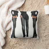 ブート・オーバーズ – Thigh High Bootモデル クッション (ブランケット)