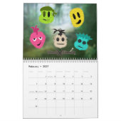 ブードゥーが～湿地に向かう カレンダー (2月 2027)