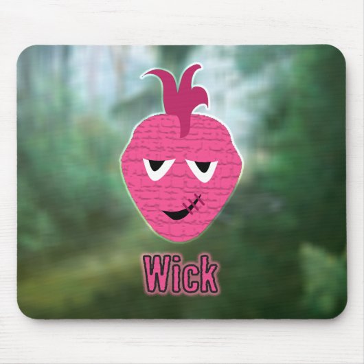 ブードゥーが～湿地に向かう マウスパッド (正面)