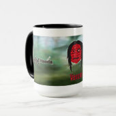 ブードゥーが～湿地に向かう マグカップ (正面左)