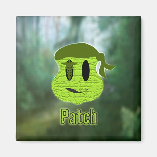 ブードゥーが～湿地に向かう マグネット (正面)