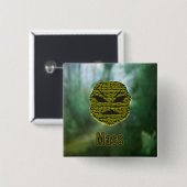 ブードゥーが~湿地に向かう 缶バッジ (正面&裏面)