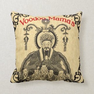 ブードゥーのママChinese Wash Art Pillowの クッション